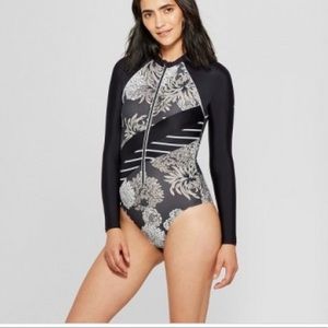 JoyLab swimsuit bodysuit surf time! Sz S (A11)